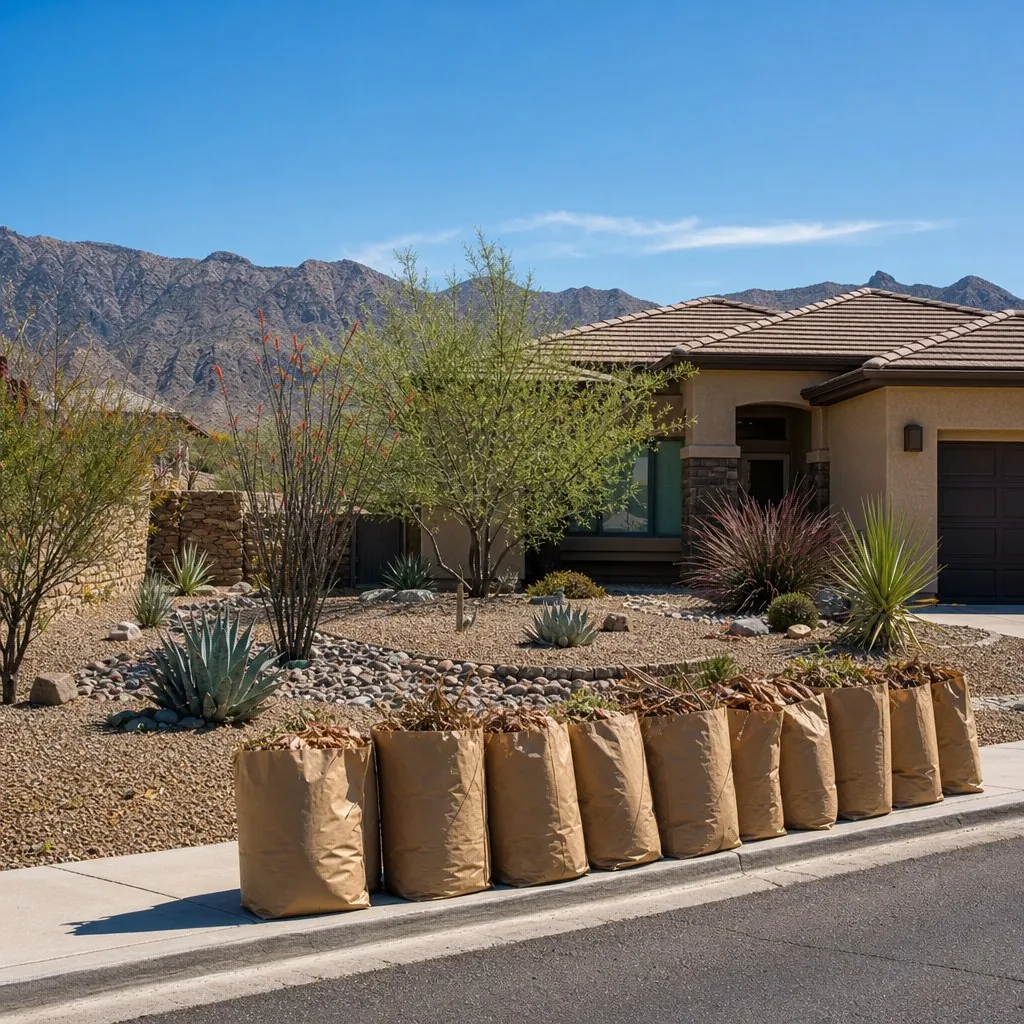 Finished curb appeal in El Paso